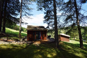 Petit chalet au Lac de Goulens avec piscine commune - 2 adultes et 1 enfant